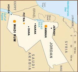 Wadi map